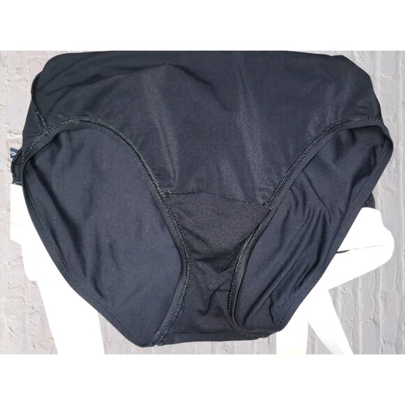 Nautica Classic Nautical One Piece Swimsuit LG Black White Wide Strap Cruise - Picture 6 of 8